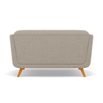 Siena Loveseat - 1.5 Seater Sofa F8 — Hopsack Linen 70004, gallery image 2