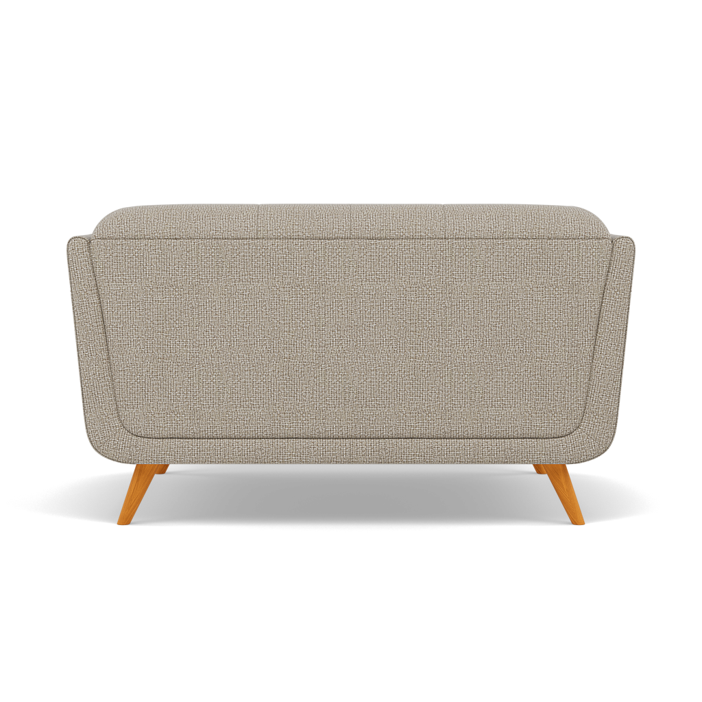 Siena Loveseat - 1.5 Seater Sofa F8 — Hopsack Linen 70004, gallery image 2