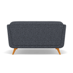 Siena Loveseat - 1.5 Seater Sofa F8 — Hopsack Midnight 70005, gallery image 2