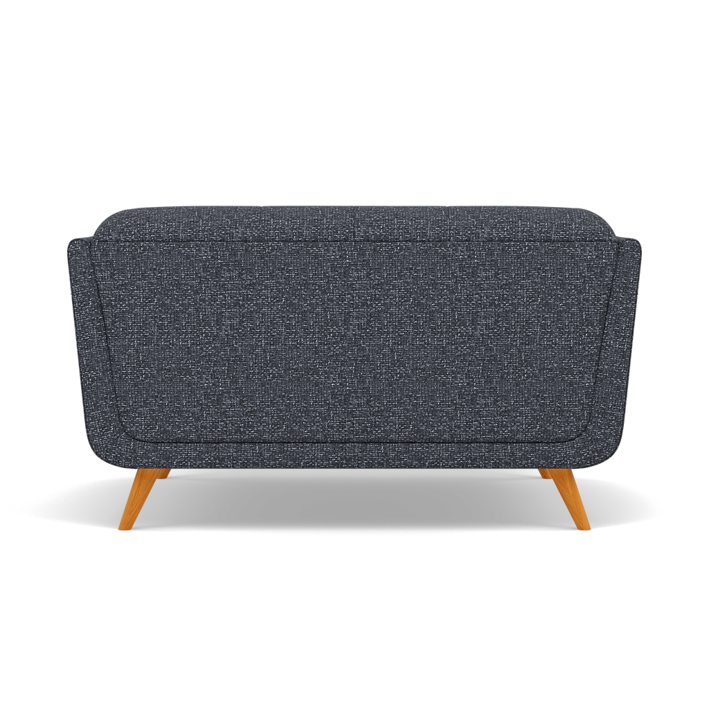 Siena Loveseat - 1.5 Seater Sofa F8 — Hopsack Midnight 70005, gallery image 2