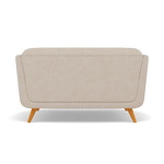 Siena Loveseat - 1.5 Seater Sofa F8 — Hopsack Natural 70002, gallery image 2