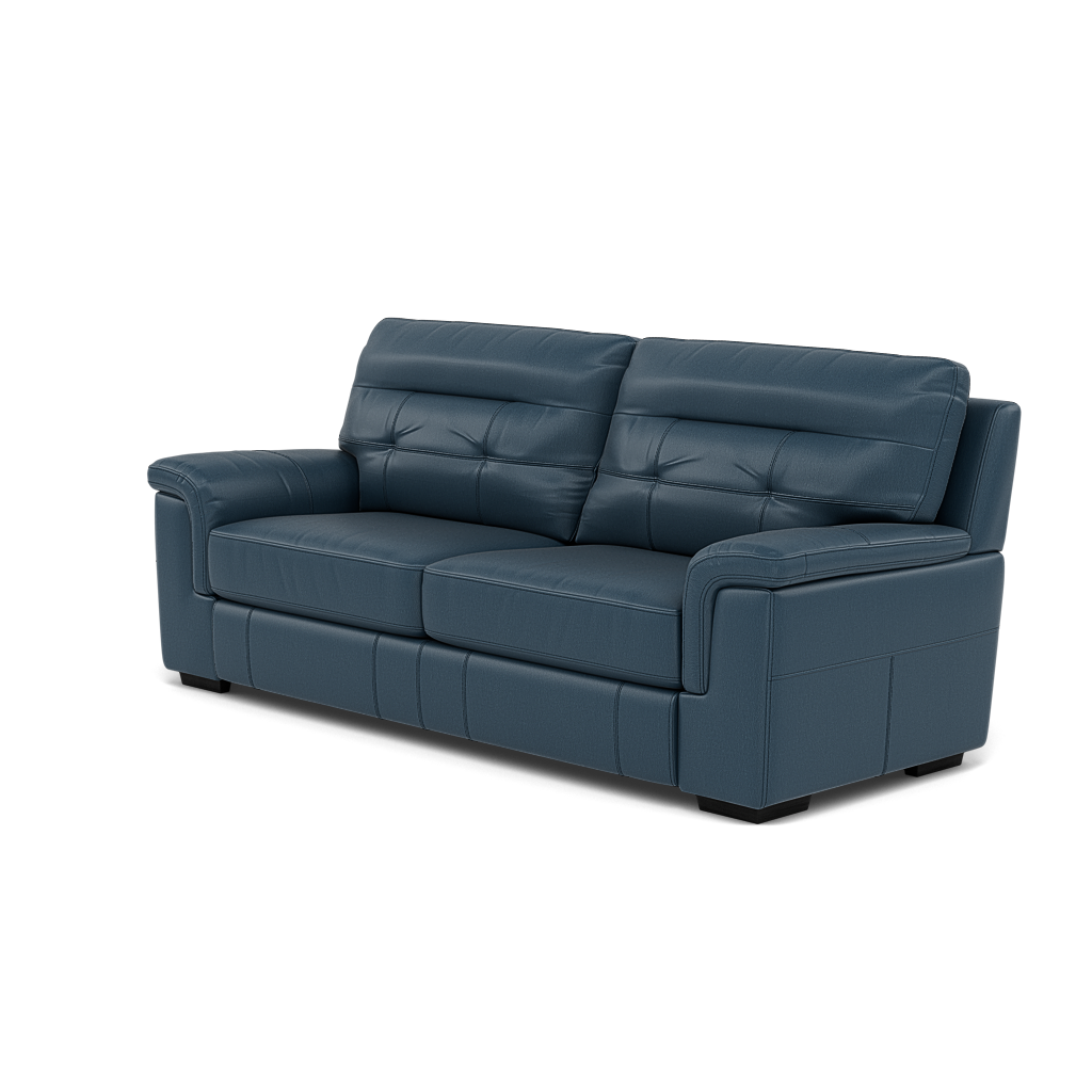 Silva 3 Seater Sofa - 2.5 Seater Sofa BXS Only — BXS-313E Ocean Blue, gallery image 3