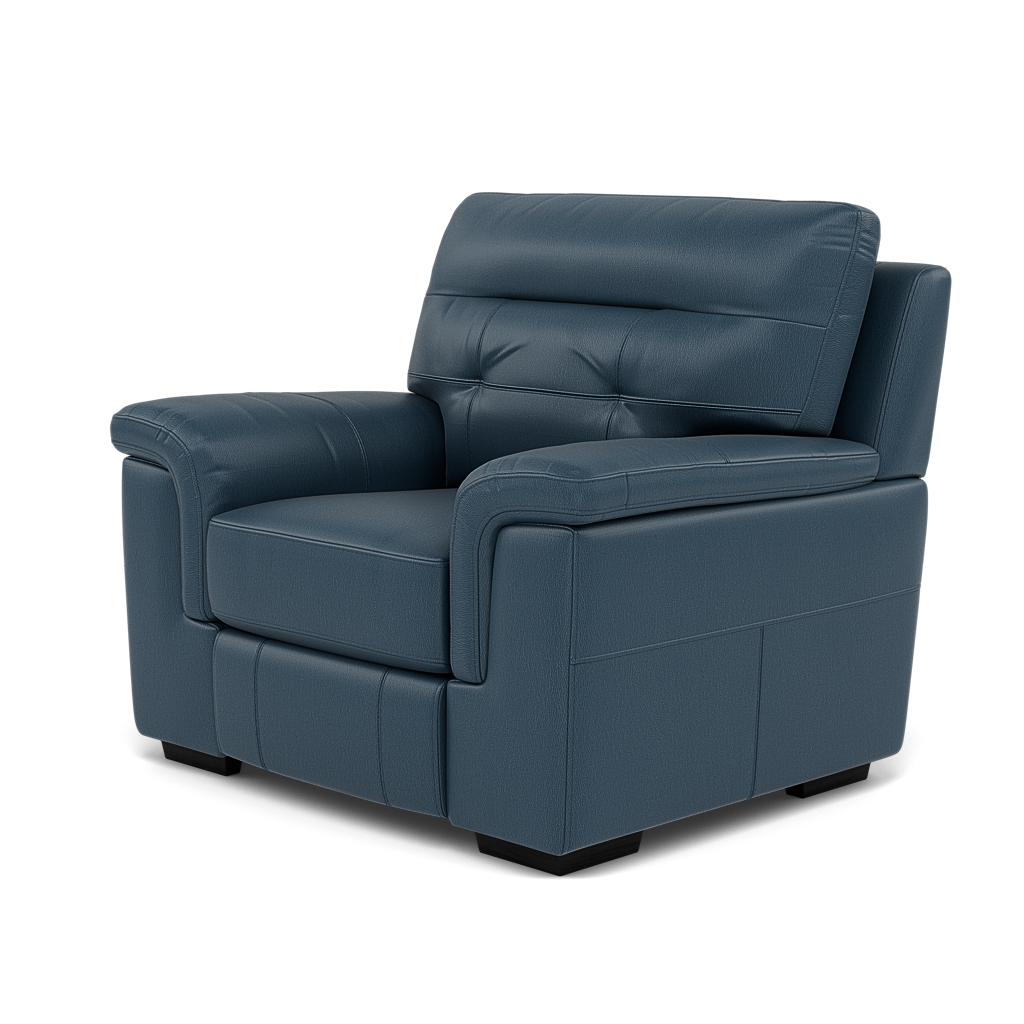 Silva Armchair - Armchair BXS Only — BXS-313E Ocean Blue, gallery image 3