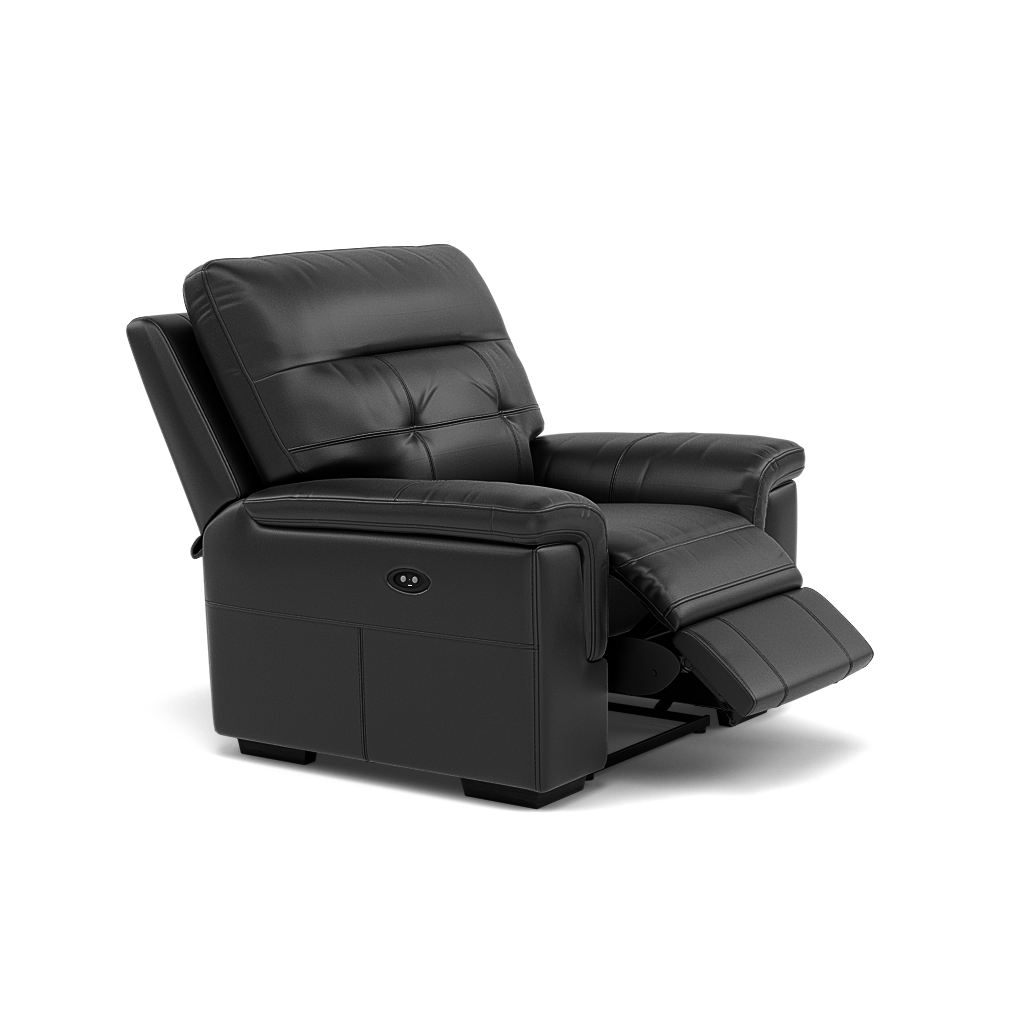 Silva Recliner Armchair - Power Recliner Chair BXS Only — BXS-023C BLACK, gallery image 1