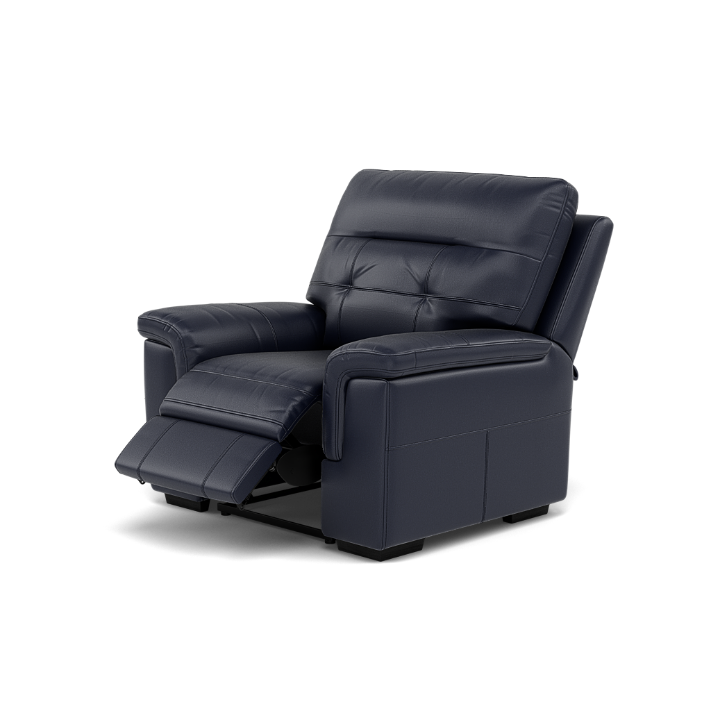 Silva Recliner Armchair - Power Recliner Chair BXS Only — BXS-036C NAVY, gallery image 3