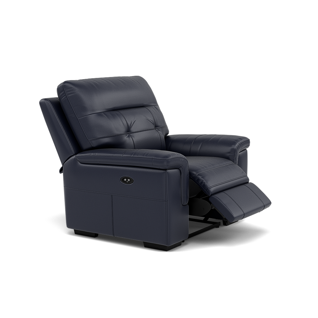 Silva Recliner Armchair - Power Recliner Chair BXS Only — BXS-036C NAVY, gallery image 1