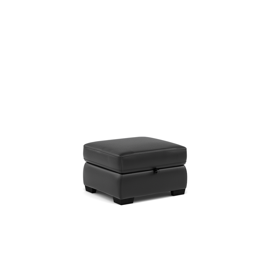 Silva Storage Footstool - Storage footstool BXS Only — BXS-023C BLACK, gallery image 1