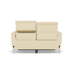 Sol 2 Seater Recliner Sofa - 2 Seater Power Recliner Sofa with Head Tilt Cat 60 — Cat-60/02 Montana Cool Cream, gallery image 2