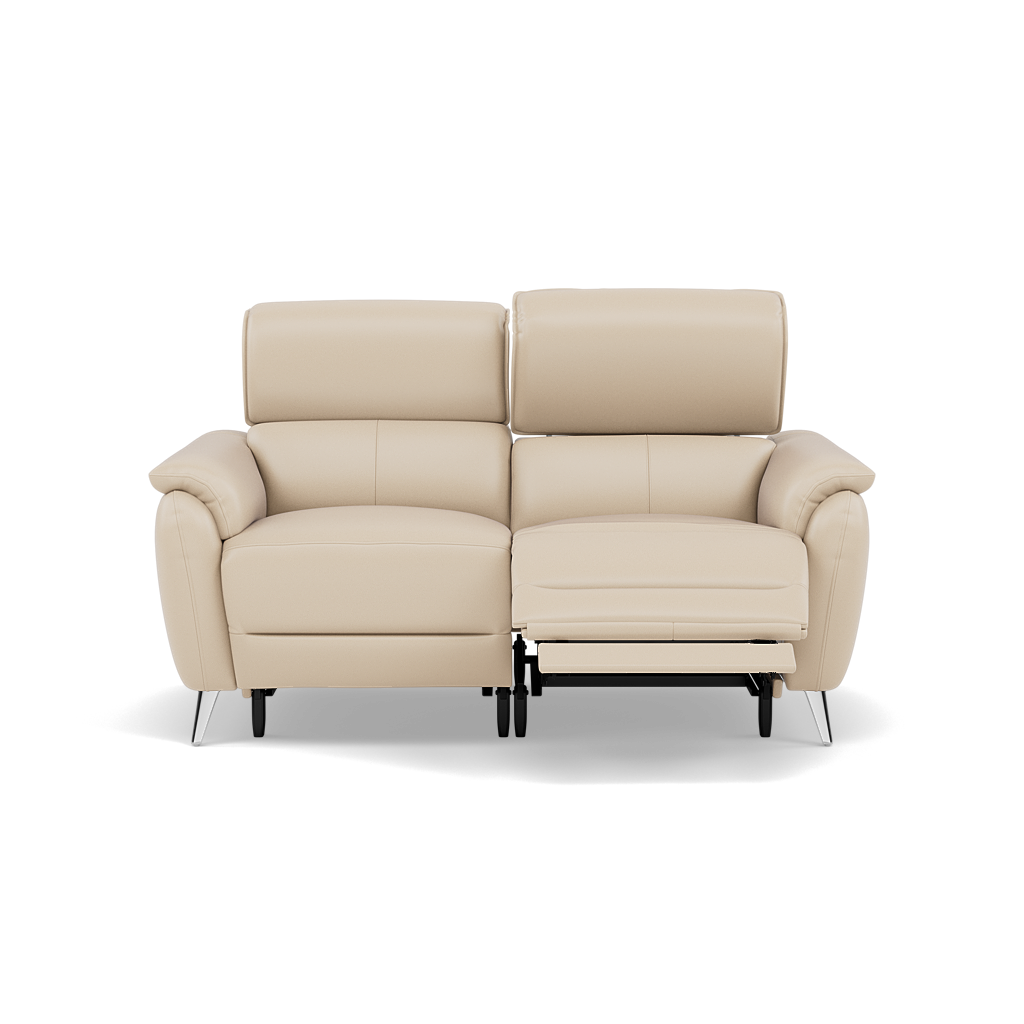 Sol 2 Seater Recliner Sofa - 2 Seater Power Recliner Sofa with Head Tilt Cat 60 Sterling Home 3 Cat-60/05 Montana Bone China