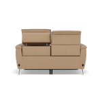 Sol 2 Seater Recliner Sofa - 2 Seater Power Recliner Sofa with Head Tilt Cat 60 — Cat-60/06 Montana Barley, gallery image 2