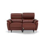 Sol 2 Seater Recliner Sofa - 2 Seater Power Recliner Sofa with Head Tilt Cat 60 Sterling Home 5 Cat-60/07 Montana Butterscotch