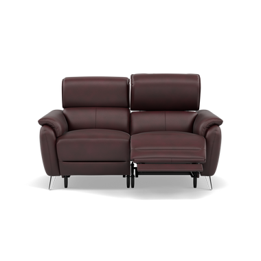 Sol 2 Seater Recliner Sofa - 2 Seater Power Recliner Sofa with Head Tilt Cat 60 Sterling Home 13 Cat-60/15 Montana Ruby