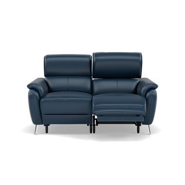 Sol 2 Seater Recliner Sofa - 2 Seater Power Recliner Sofa with Head Tilt Cat 60 Sterling Home 1 Cat-60/17 Montana Ocean