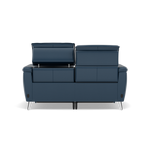 Sol 2 Seater Recliner Sofa - 2 Seater Power Recliner Sofa with Head Tilt Cat 60 — Cat-60/17 Montana Ocean, gallery image 2