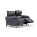 Sol 2 Seater Recliner Sofa - 2 Seater Power Recliner Sofa with Head Tilt Cat 60 — Cat-60/18 Montana Lavender Grey, gallery image 1