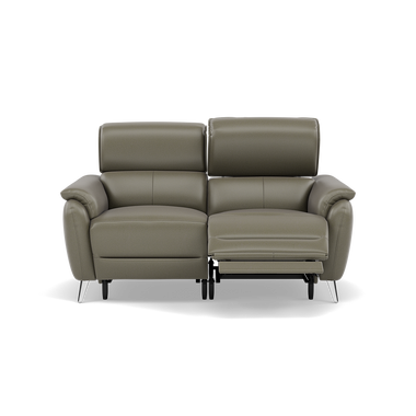 Sol 2 Seater Recliner Sofa - 2 Seater Power Recliner Sofa with Head Tilt Cat 60 Sterling Home 16 Cat-60/20 Montana Pewter