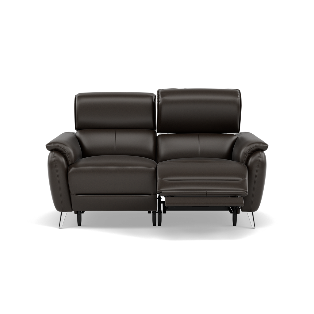 Sol 2 Seater Recliner Sofa - 2 Seater Power Recliner Sofa with Head Tilt Cat 60 Sterling Home 16 Cat-60/21 Montana Storm