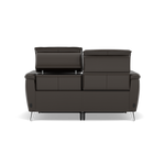 Sol 2 Seater Recliner Sofa - 2 Seater Power Recliner Sofa with Head Tilt Cat 60 — Cat-60/21 Montana Storm, gallery image 2