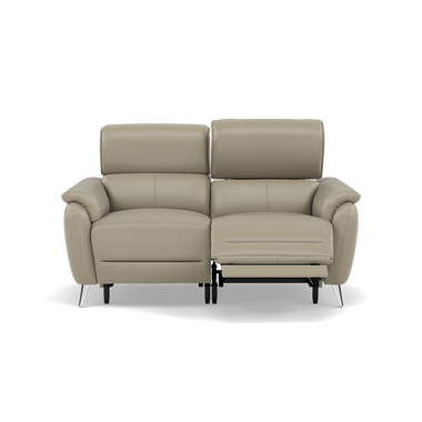 Sol 2 Seater Recliner Sofa - 2 Seater Power Recliner Sofa with Head Tilt Cat 60 Sterling Home 19 Cat-60/23 Montana Lead Grey