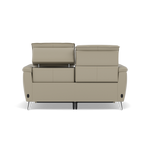 Sol 2 Seater Recliner Sofa - 2 Seater Power Recliner Sofa with Head Tilt Cat 60 — Cat-60/23 Montana Lead Grey, gallery image 2
