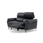 Sol 2 Seater Recliner Sofa - 2 Seater Power Recliner Sofa with Head Tilt Cat 60 — Cat-60/24 Montana Navy, gallery image 3