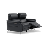 Sol 2 Seater Recliner Sofa - 2 Seater Power Recliner Sofa with Head Tilt Cat 60 — Cat-60/24 Montana Navy, gallery image 1