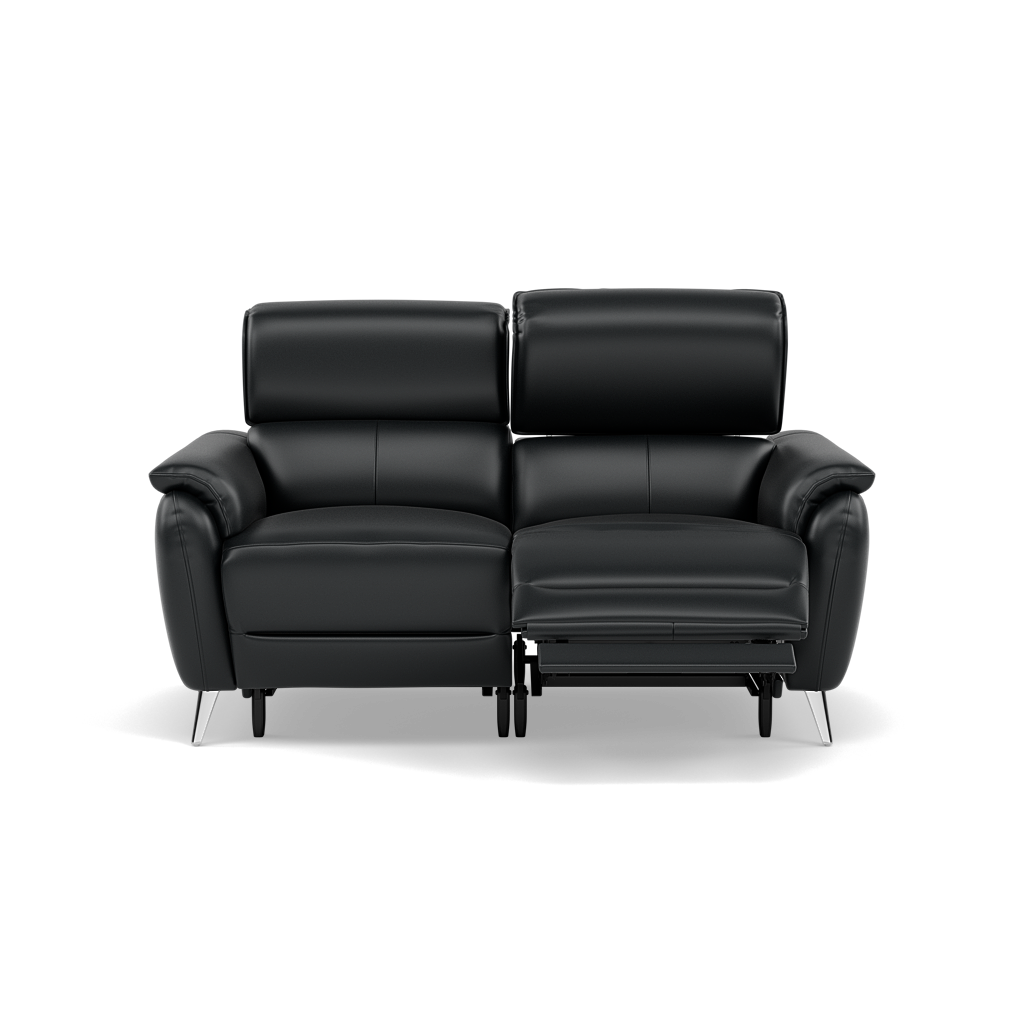 Sol 2 Seater Recliner Sofa - 2 Seater Power Recliner Sofa with Head Tilt Cat 60 Sterling Home 20 Cat-60/25 Montana Charcoal