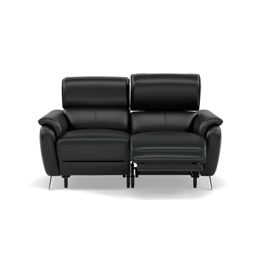 Sol 2 Seater Recliner Sofa - 2 Seater Power Recliner Sofa with Head Tilt Cat 60 Sterling Home 21 Cat-60/25 Montana Charcoal