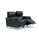 Sol 2 Seater Recliner Sofa - 2 Seater Power Recliner Sofa with Head Tilt Cat 60 — Cat-60/25 Montana Charcoal, gallery image 1