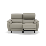 Sol 2 Seater Recliner Sofa - 2 Seater Power Recliner Sofa with Head Tilt Cat 60 Sterling Home 21 Cat-60/28 Montana New Grey