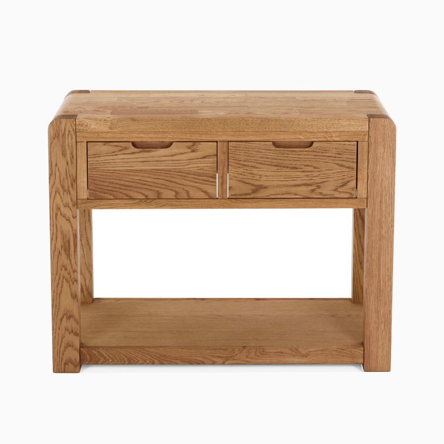 Solvi Console Table - Console Table Solid Oak / Oak Veneer Tables Sterling Home 1