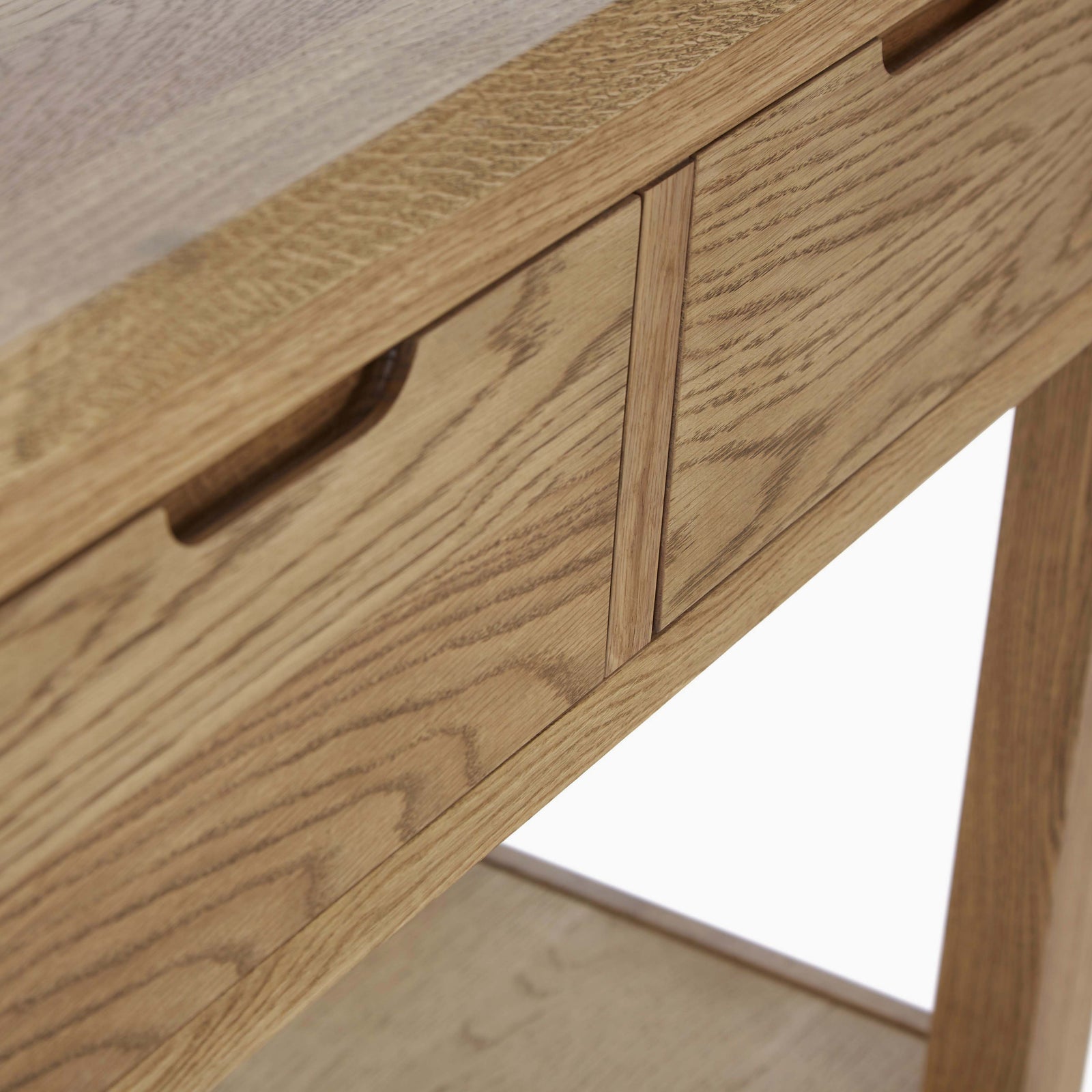 Solvi Console Table - Console Table Solid Oak / Oak Veneer Console Tables Sterling Home 4