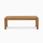 Solvi Bench - Bench + 3 Seat Pads Oak / Steel - Steel Sterling Home 1