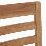 Solvi Dining Chair - Dining Chair Oak / Linen - Linen Chairs Sterling Home 12