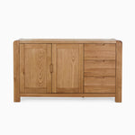 Solvi Large Sideboard - Large Sideboard Solid Oak / Oak Veneer Storage Sterling Home 1