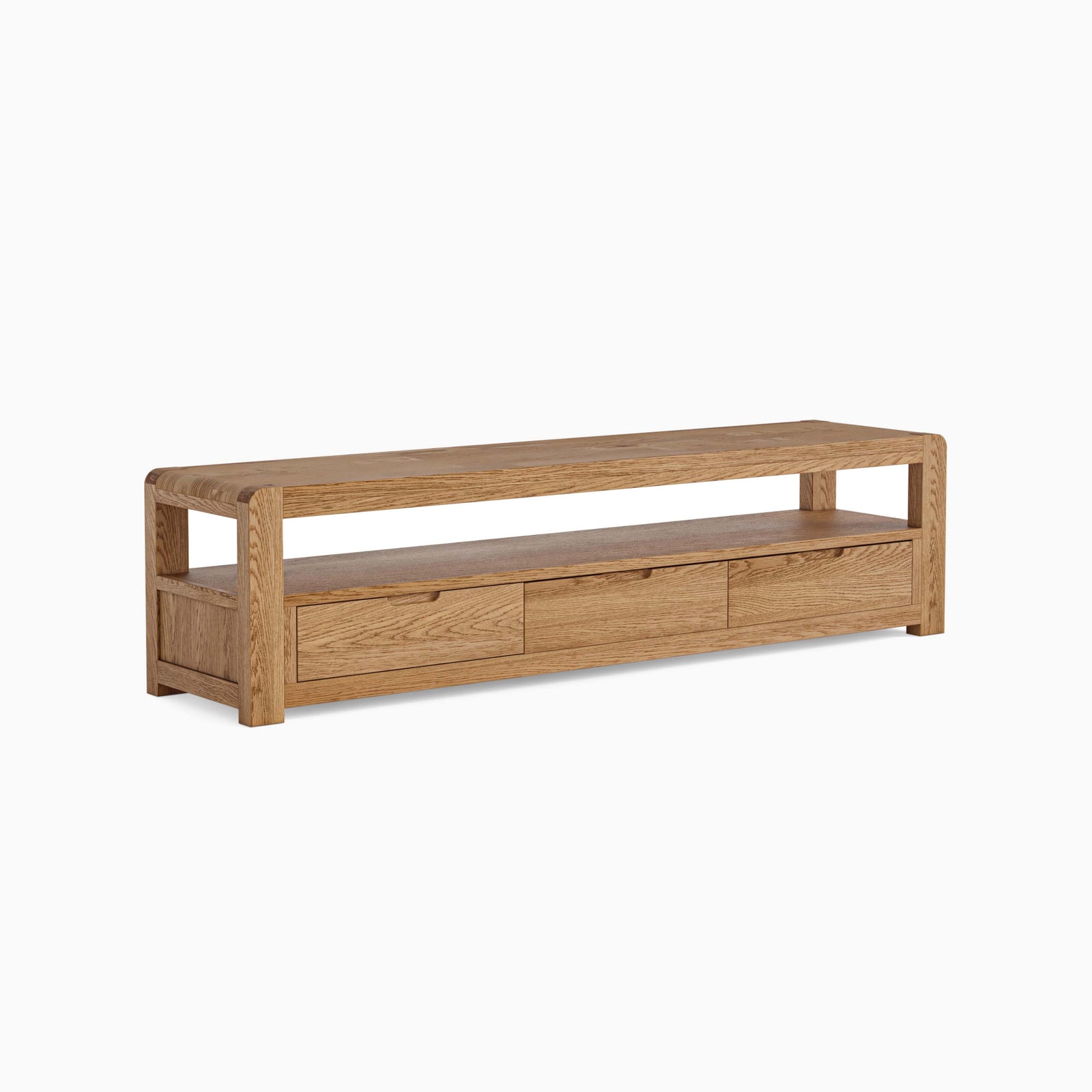 Solvi Sideboard - Entertainment Unit Solid Oak / Oak Veneer Sideboards Sterling Home 2