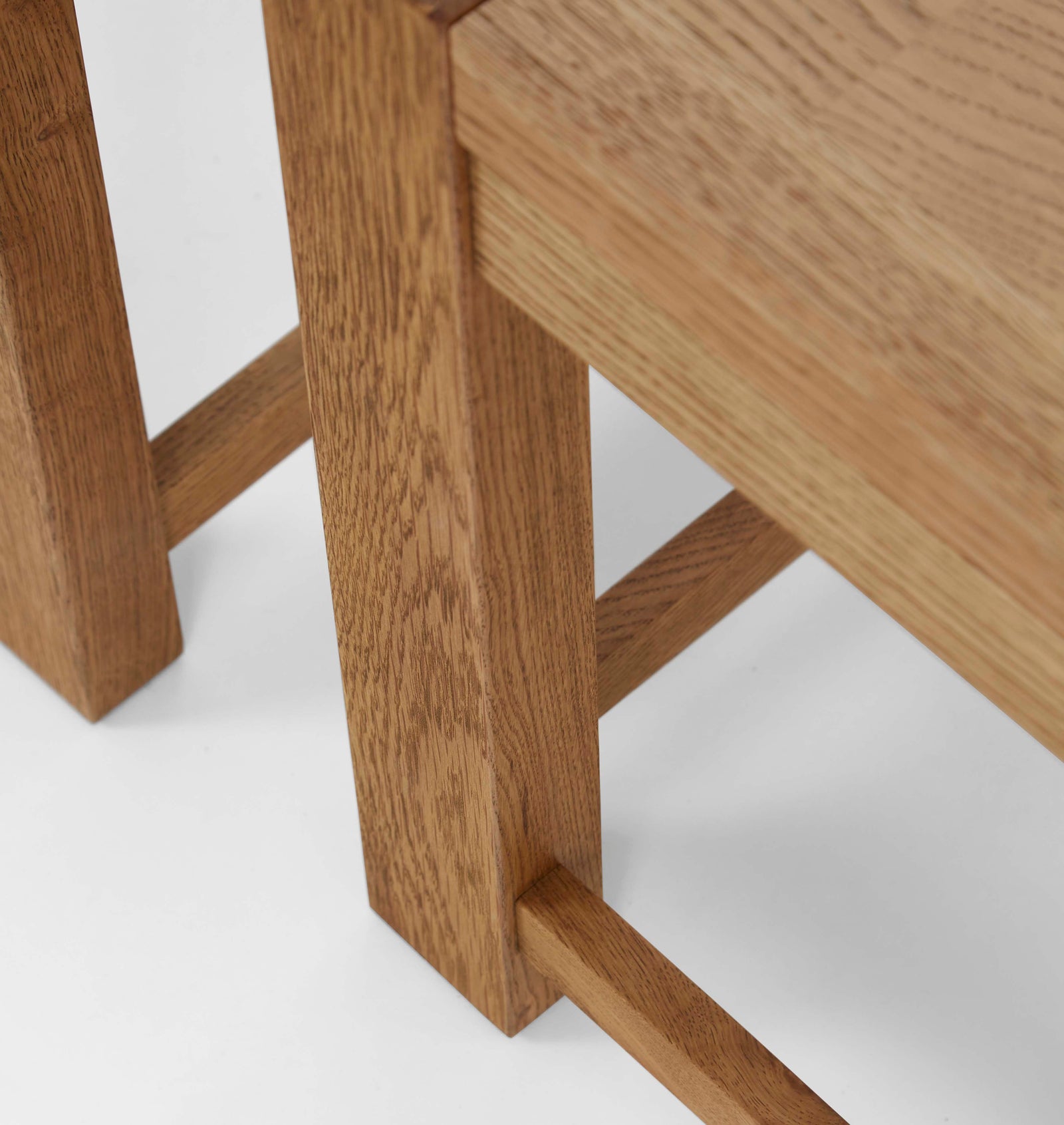 Solvi Next of Side Tables - Nest of Tables Solid Oak / Oak Veneer Nests of Tables Sterling Home 6