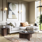 Sonoma Round Coffee Table - Round Coffee Table Oak Tables Sterling Home 2