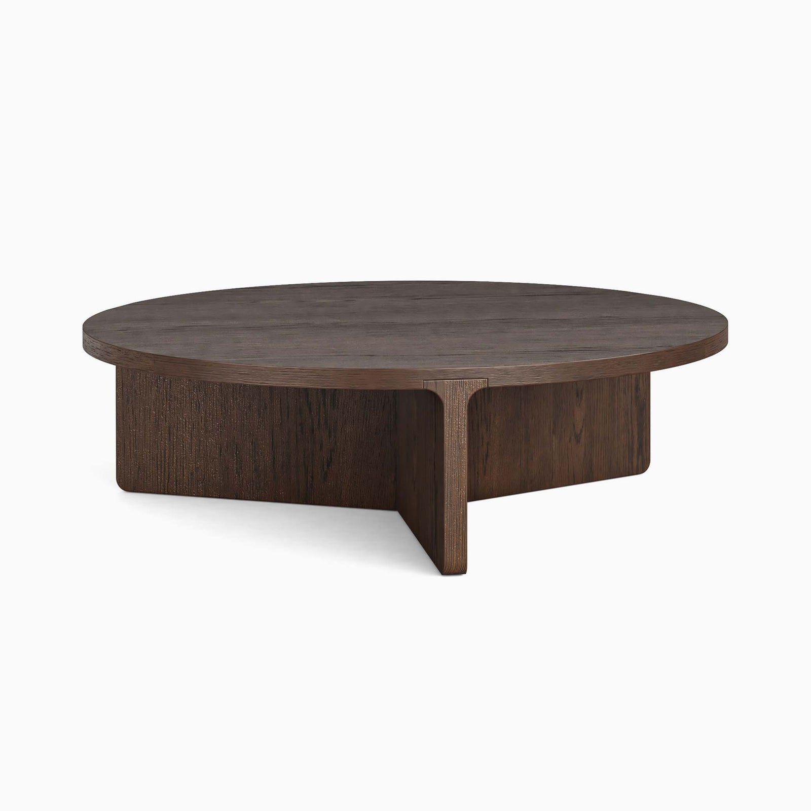 Sonoma Round Coffee Table - Round Coffee Table Oak Coffee Tables Sterling Home 3