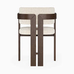Sonoma Boucle Armchair - Dining Armchair Oak Chairs Sterling Home 3