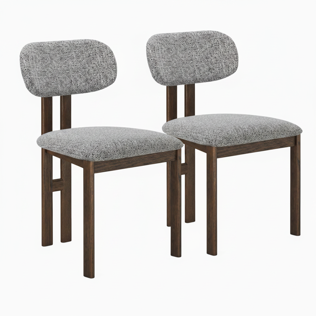 Sonoma Pair of Oak Dining Chairs - Dining Armchair - Pair Oak Sterling Home 1