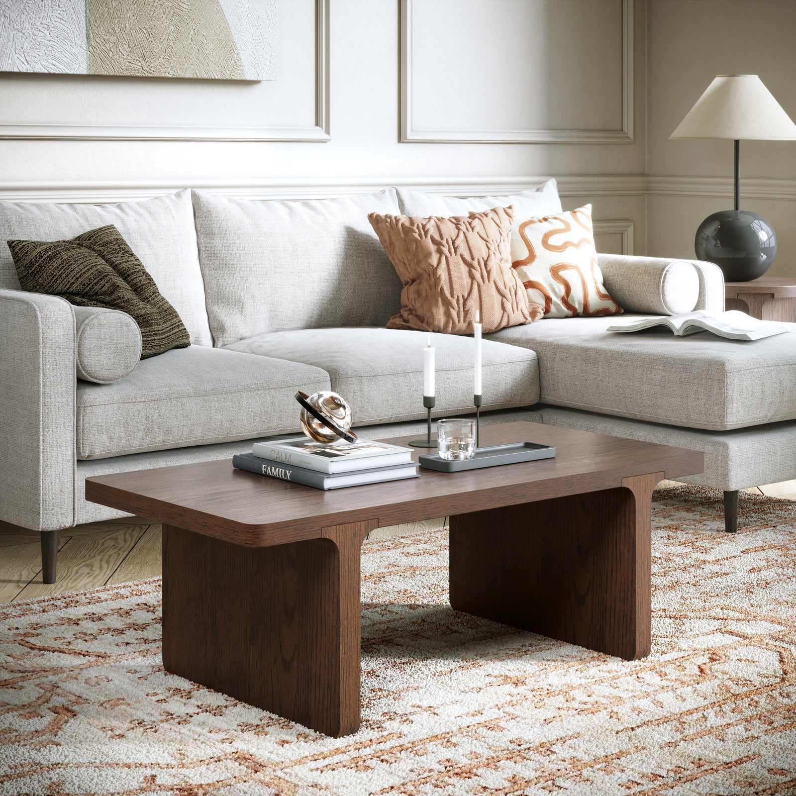 Sonoma Coffee Table - Rectangular Coffee Table Oak Coffee Tables Sterling Home 2