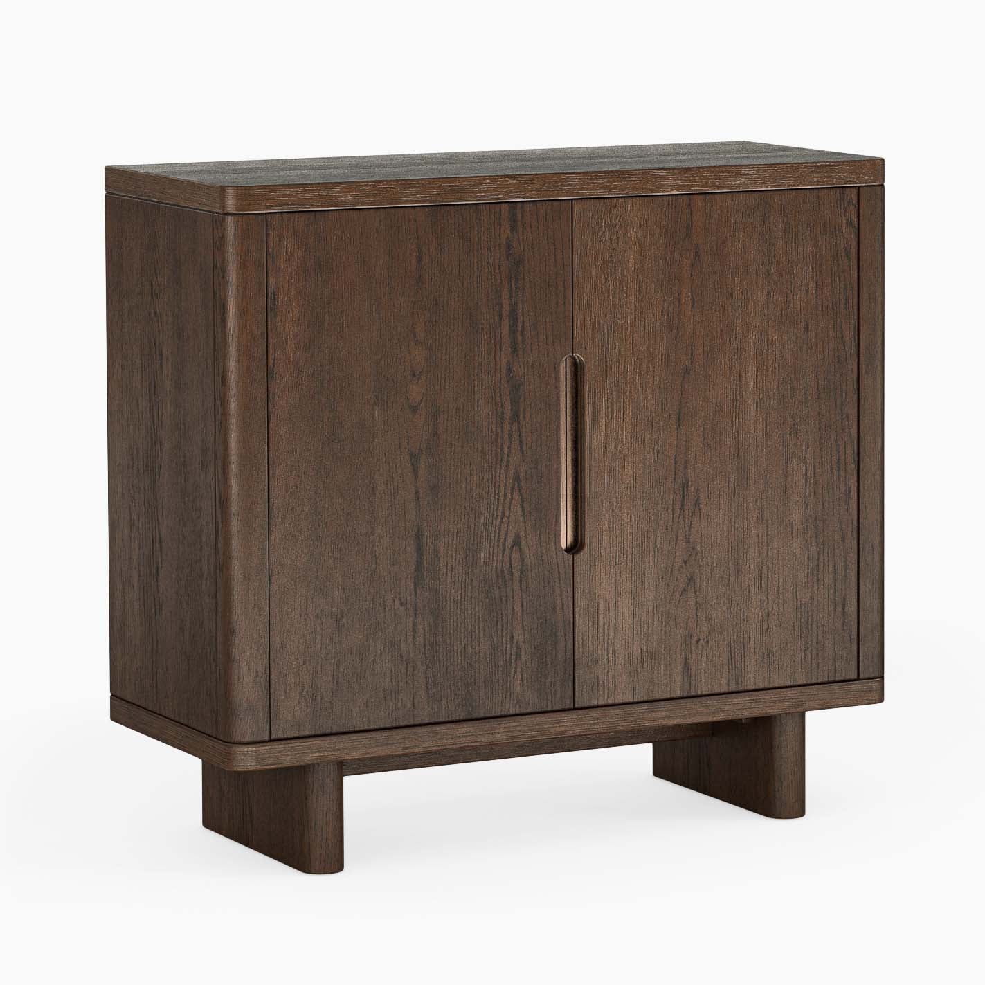 Sonoma Sideboard - Shoe Storage Oak Storage Sterling Home 1