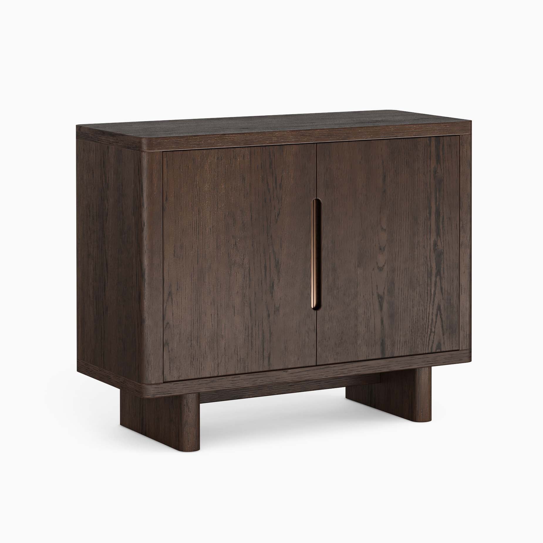 Sonoma Small Sideboard - Small Sideboard Oak Storage Sterling Home 1