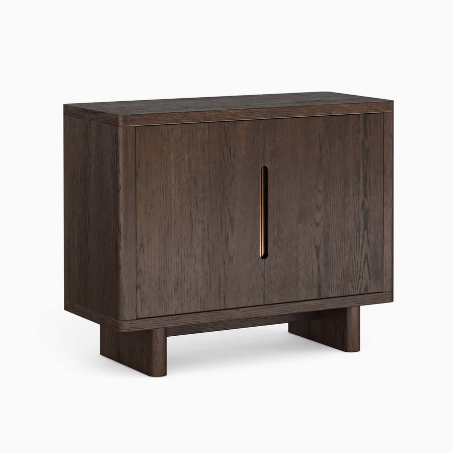 Sonoma Small Sideboard - Small Sideboard Oak Storage Sterling Home 1