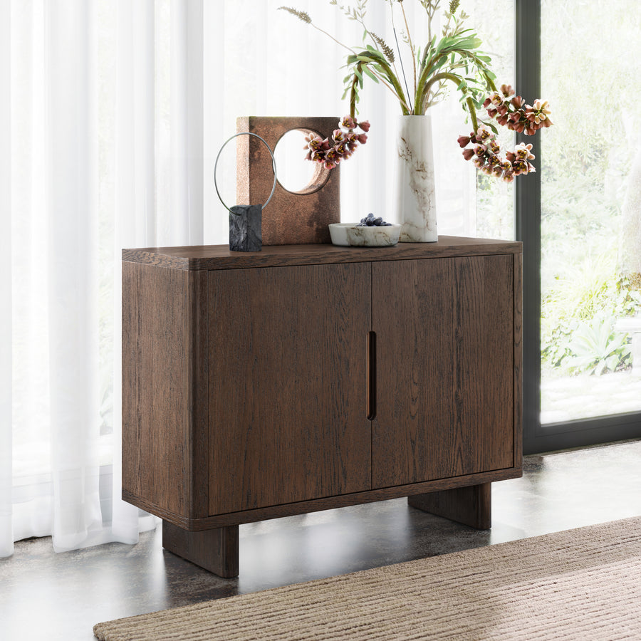 Sonoma Small Sideboard - Small Sideboard Oak Storage Sterling Home 2