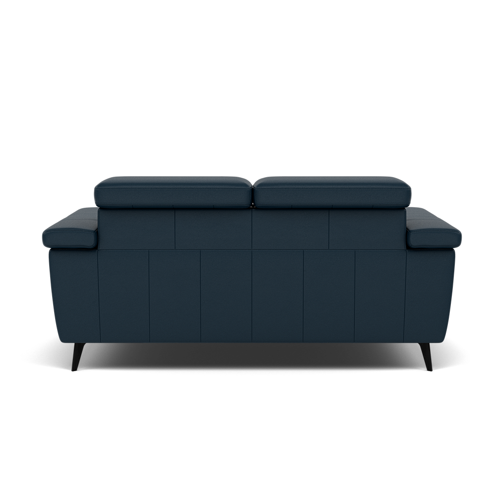 Sparta 2 Seater Recliner Sofa - 2 Str W/ 2 Power Recliner W/ 2 Power Headrest Cat M/S - Power with Power Headrest & USB — M5661 Melbourne Navy Blue, gallery image 2