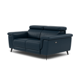 Sparta 2 Seater Recliner Sofa - 2 Str W/ 2 Power Recliner W/ 2 Power Headrest Cat M/S - Power with Power Headrest & USB — M5661 Melbourne Navy Blue, gallery image 3