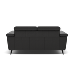 Sparta 2 Seater Recliner Sofa - 2 Str W/ 2 Power Recliner W/ 2 Power Headrest Cat NL/O/S - Power with Power Headrest & USB — NL5109 New York Midnight, gallery image 2