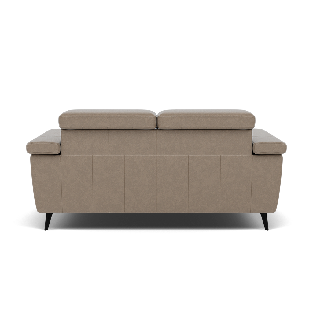 Sparta 2 Seater Recliner Sofa - 2 Str W/ 2 Power Recliner W/ 2 Power Headrest Cat NL/O/S - Power with Power Headrest & USB — O7023 Oslo Elephant Grey, gallery image 2